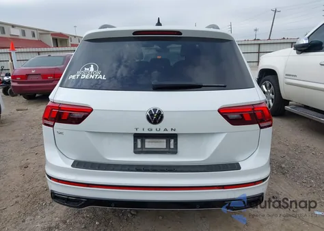 2023 Volkswagen Tiguan 2.0T Se R-Line Black из США, поврежденный, VIN 3VVCB7AXXPM014458